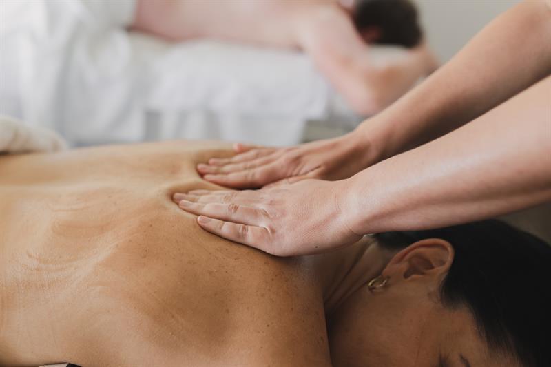Relaxing Swedish Back Massage