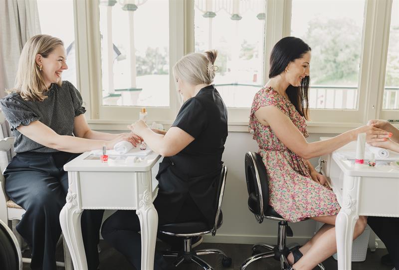 Petite Mani or Petite Pedi with polish